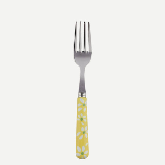 Sabre Marguerite Daisy Small Fork - Yellow