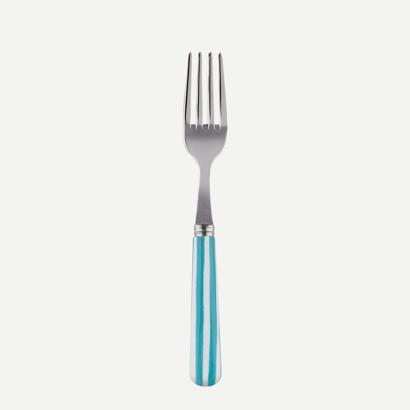 Sabre Stripe Transat Small Fork - Turquoise