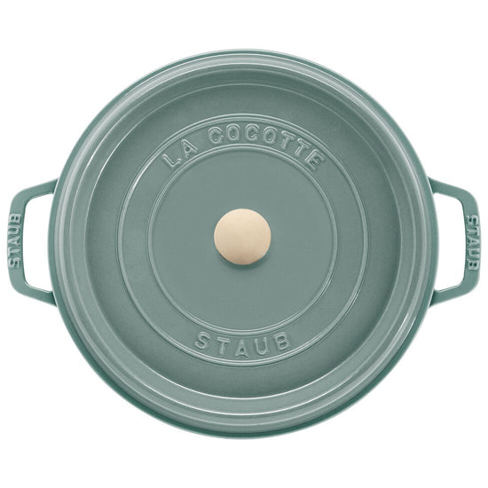 Staub Round 5.2L / 5.5-Qt Eucalyptus