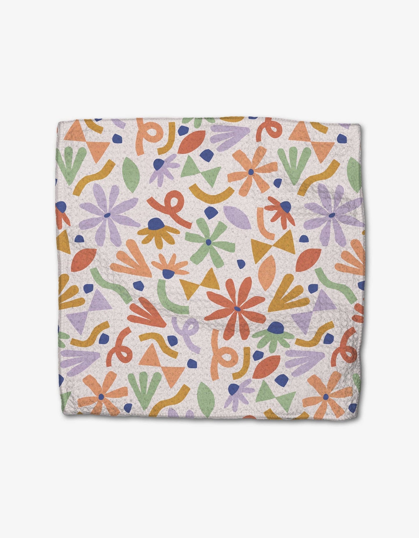 Geometry Summer Floral Party Dishcloth Set