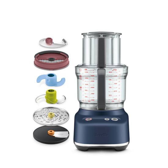 Breville Paradice 9 Food Processor - Damson Blue