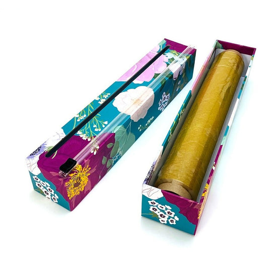 ChicWrap Plastic Wrap Dispenser - Spring Flowers