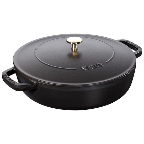 Staub 3.5qt Chistera Braiser - Truffle