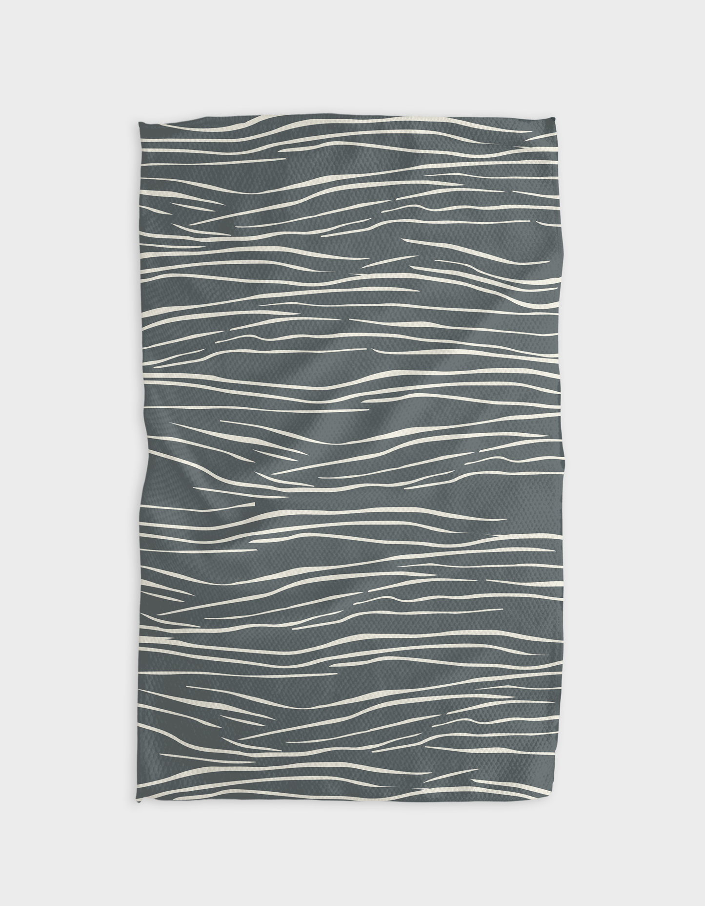 Geometry Flowing Midnight Tea Towel