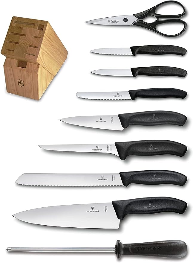 Swiss Classic Knife Block Set - 10pc