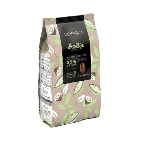 Valrhona Azelia Hazelnut Milk Chocolate 35% - 300g