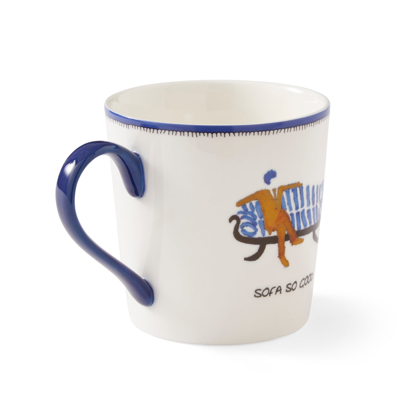 Portmeirion Kit Kemp Doodles Mug 12oz - Sofa So Good