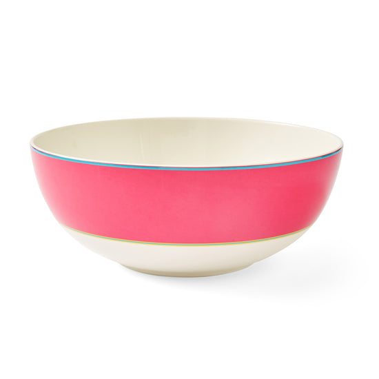 Portmeirion Kit Kemp Calypso Serving Bowl 10" - Pink