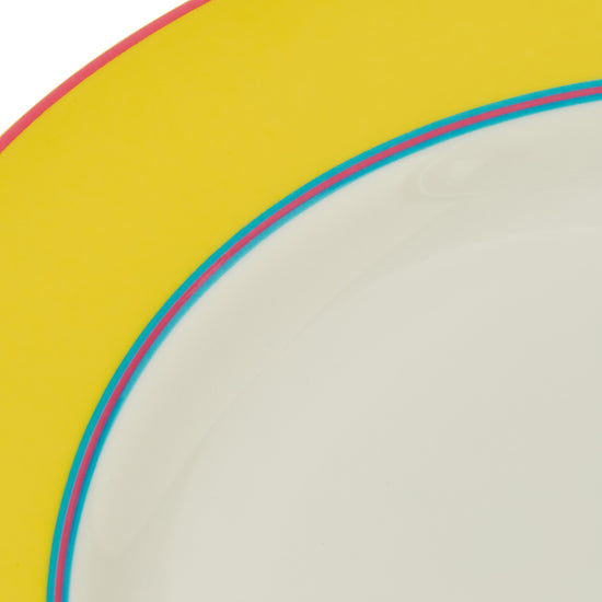 Portmeirion Kit Kemp Calypso Side Plate 9.5" - Yellow