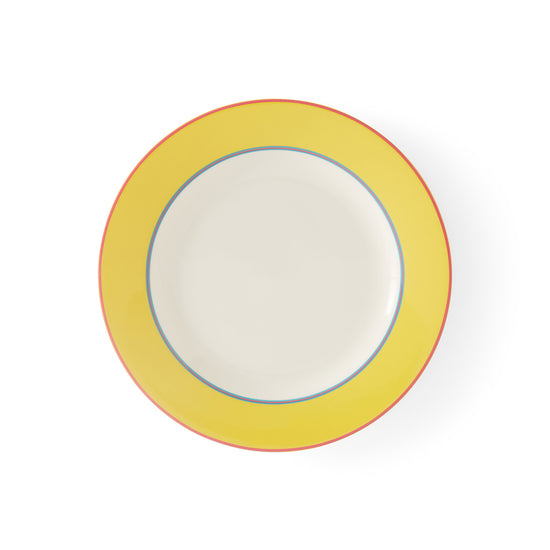 Portmeirion Kit Kemp Calypso Side Plate 9.5" - Yellow