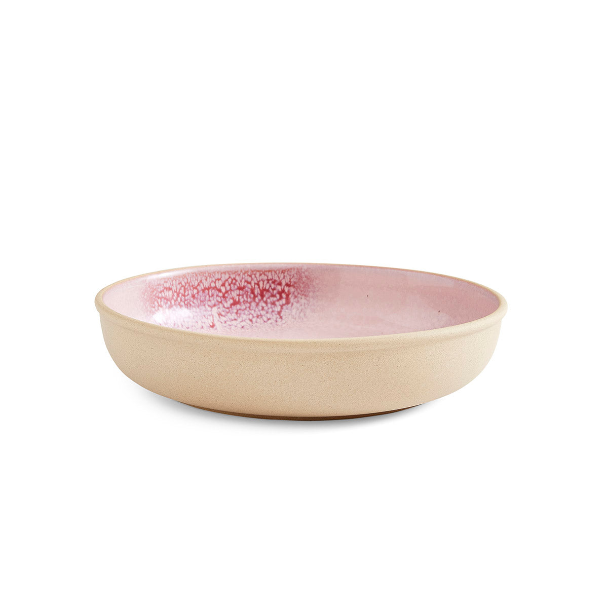 Portmeirion Minerals Low Bowl 8.7" - Rose Quartz