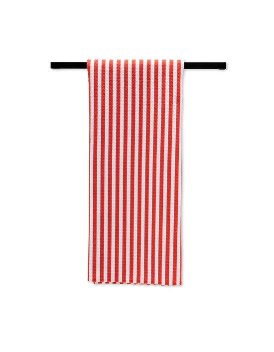 Geometry Summer Stripe Red