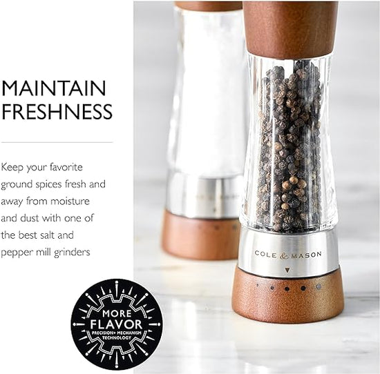 Derwent Salt & Pepper Mill Gift Set - Forest