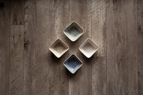 Wonki Ware Ceramics - Square Ramekin Taupe