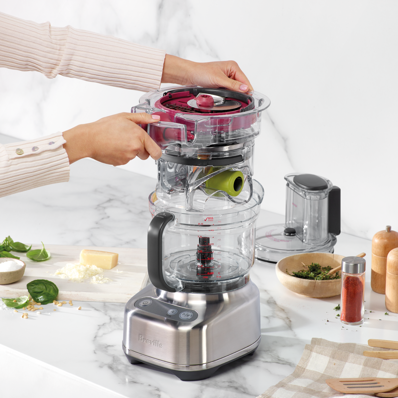 Breville Paradice 9 Food Processor - Stainless Steel