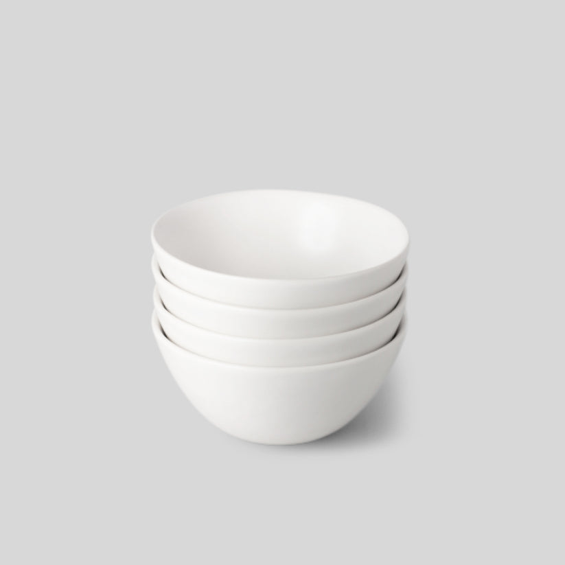 Fable The Breakfast Bowl 4pc - Cloud White