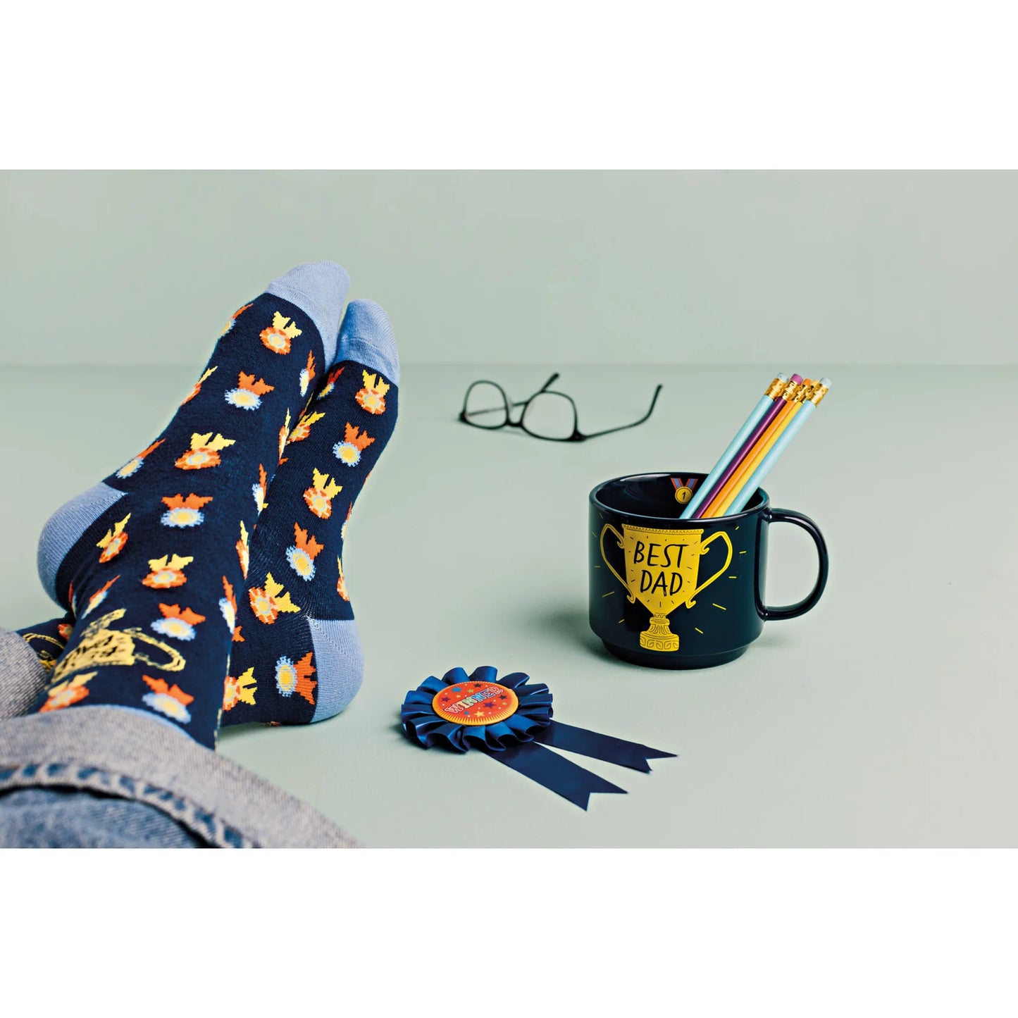 Best Dad Mug & Sock Set