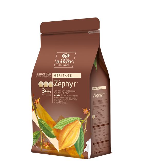 CacaoBarry Zephyr White 34% 5kg