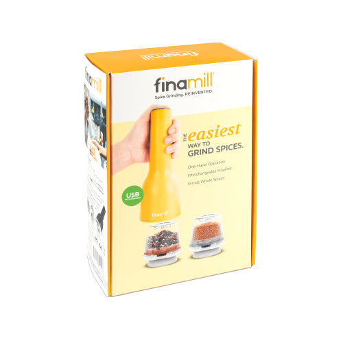 FinaMill Grinder - Canary (battery operated)