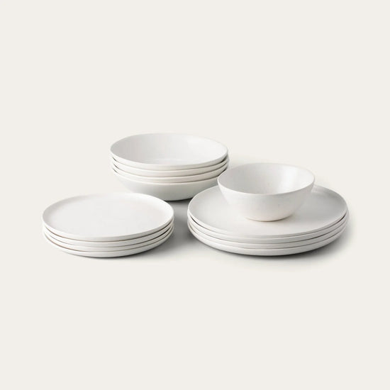 Fable Dinnerware Set- Cloud White