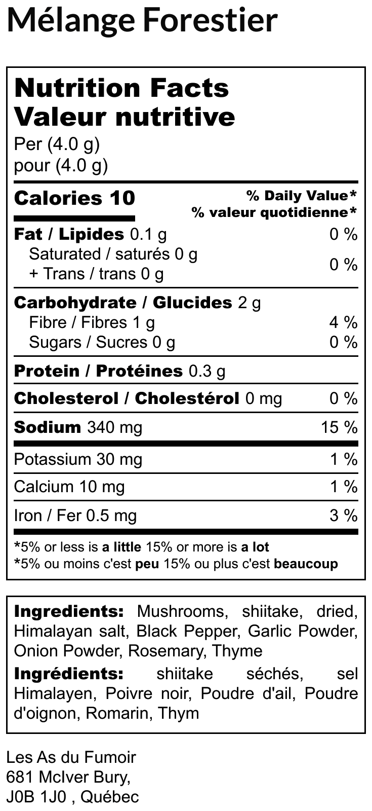 Smoked Spice Blend - Forestry Mix 60g