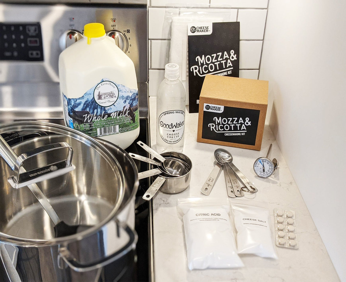 Mozza + Ricotta Cheese Making Kit