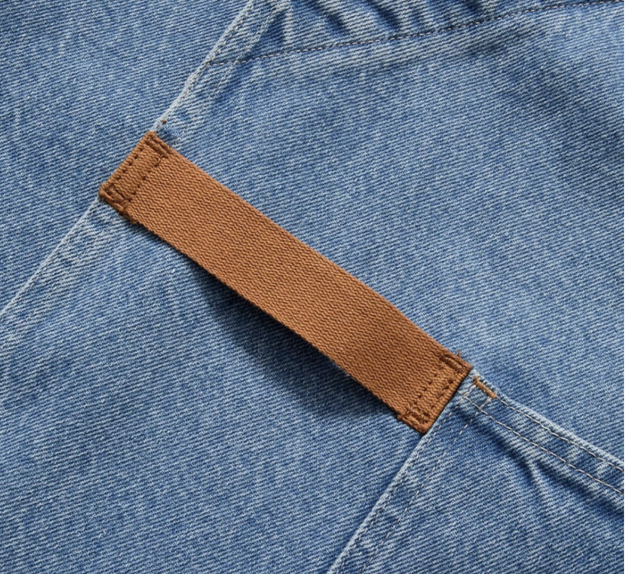 Hedley & Bennett The Crossback Apron - Cedar Blue Denim