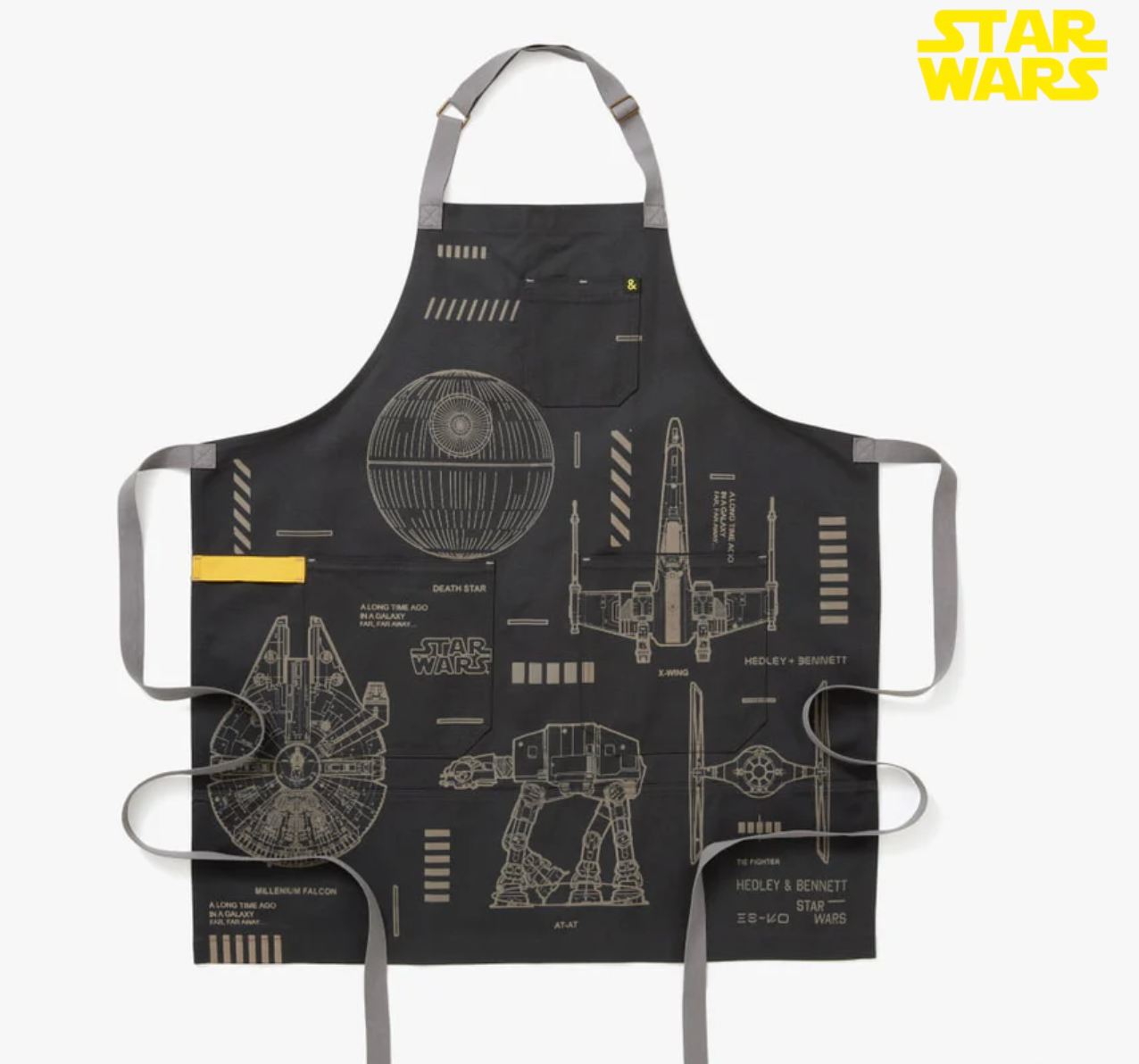 Star Wars apron Hedley Bennett Canada Galactic Fleet Vader Nerf Herder