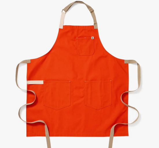 Hedley & Bennett The Essential Apron - Jalepeno Orange