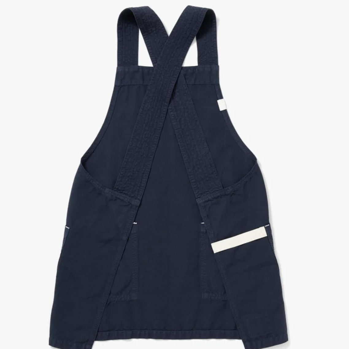 Hedley & Bennett The Smock Apron - Blueberry Blue