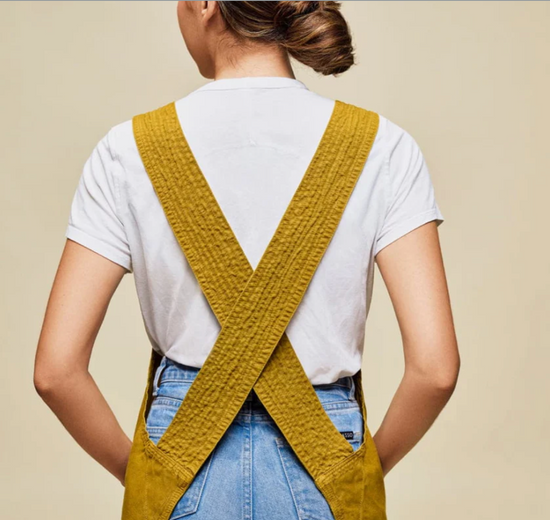 Hedley & Bennett The Smock Apron - Yuzu Yellow