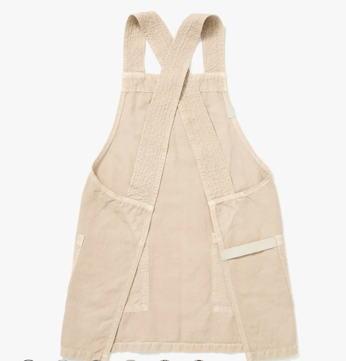 Hedley & Bennett The Smock Apron - Oat White