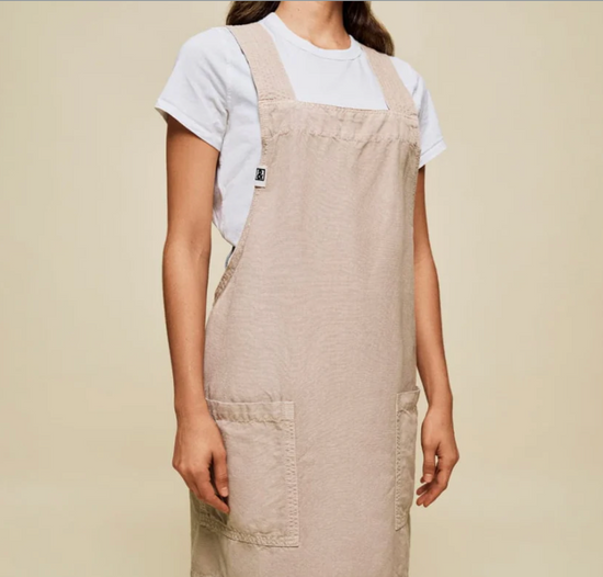 Hedley & Bennett The Smock Apron - Oat White