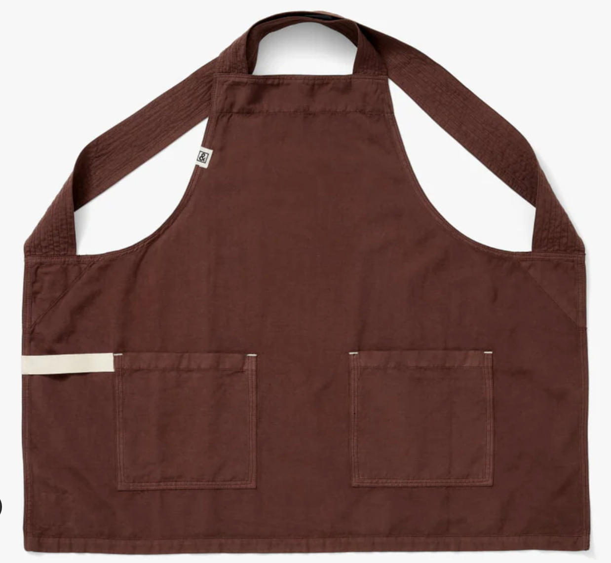 Hedley & Bennett The Smock Apron - Chocolate Brown