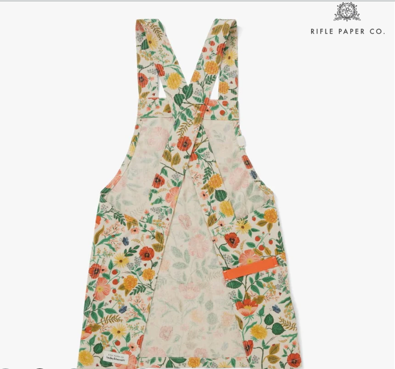 Hedley & Bennett The Smock Apron - Poppy Fields Rifle Paper Co