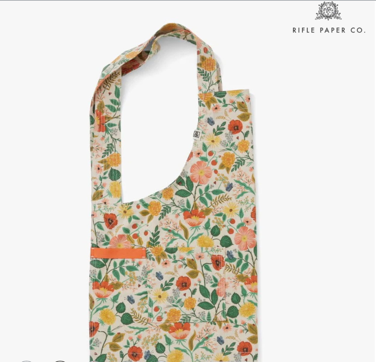 Hedley & Bennett The Smock Apron - Poppy Fields Rifle Paper Co