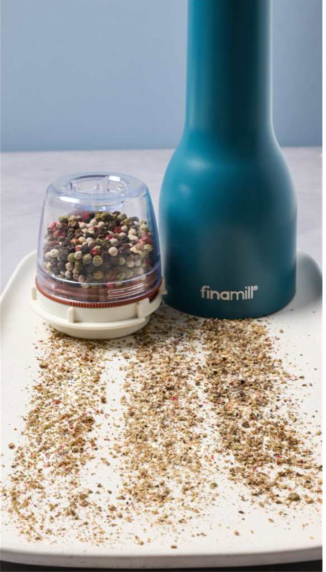 FinaMill Grinder - Ocean Blue (battery operated)