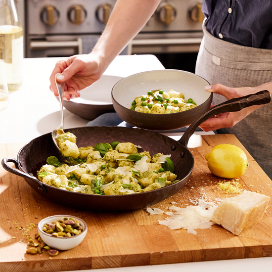 Smithey Carbon Steel Deep Farmhouse Skillet