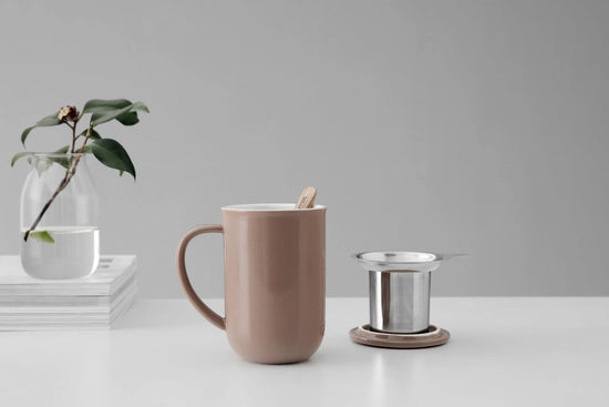 VIVA Minima Balance Tea Mug - Powder Brown *25% OFF Clearance*