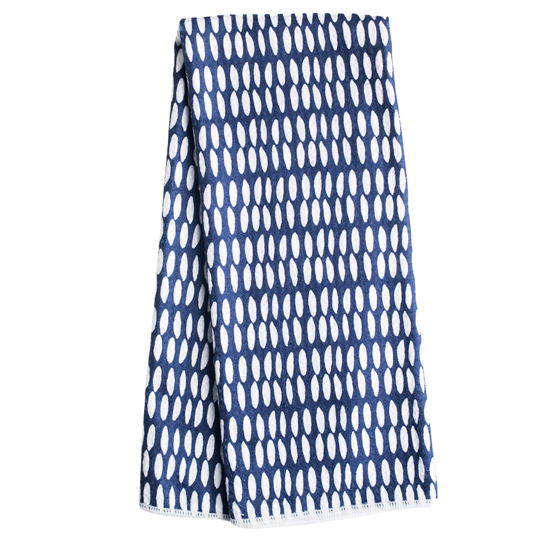 Anywhere Towel - Beans in Navy