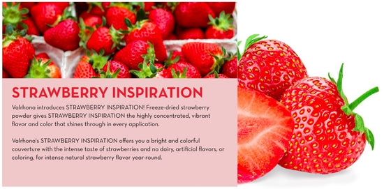 Valrhona Inspirations Strawberry - 300g