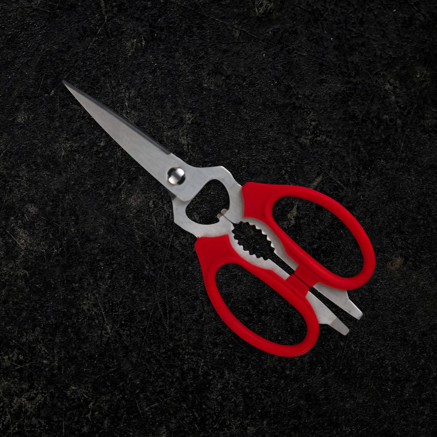 Red Take-Apart Kitchen Scissors - 8"