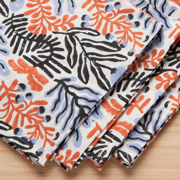 Print Napkin Set/4 - Entwine