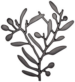 Matte Black Metal Branch Trivet