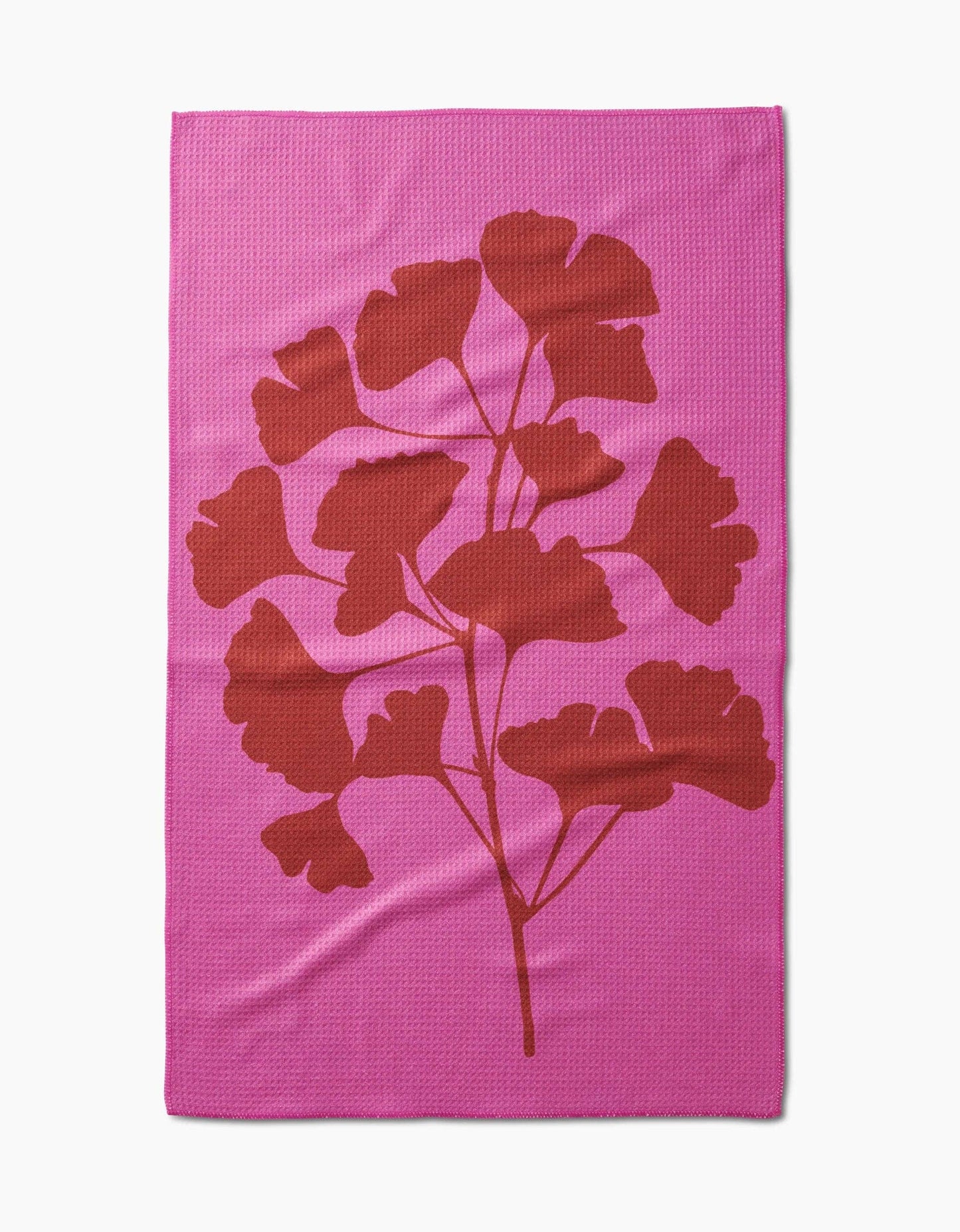 Geometry Ginkgo Tea Towel