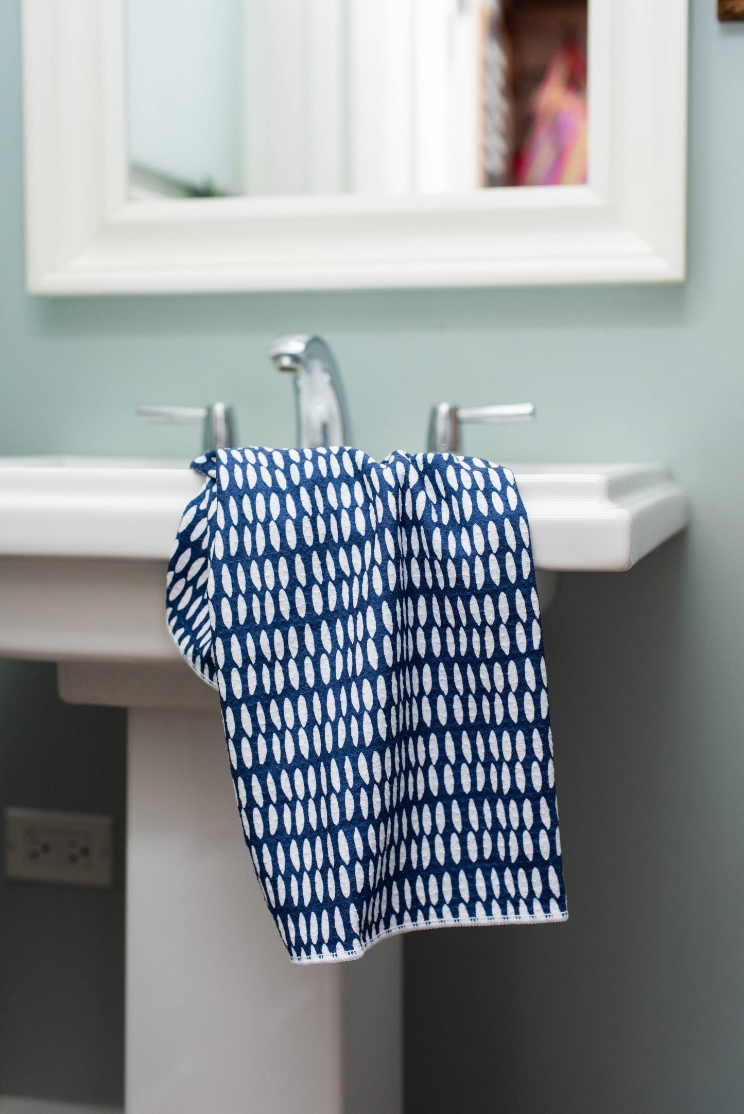 Anywhere Towel - Beans in Navy