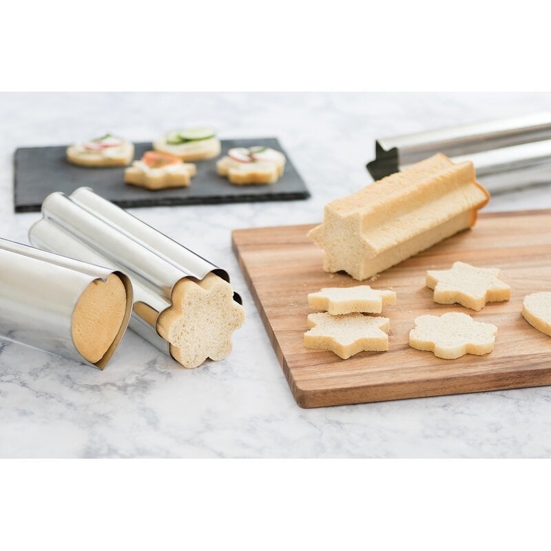 Canape Bread Molds - Set of 3