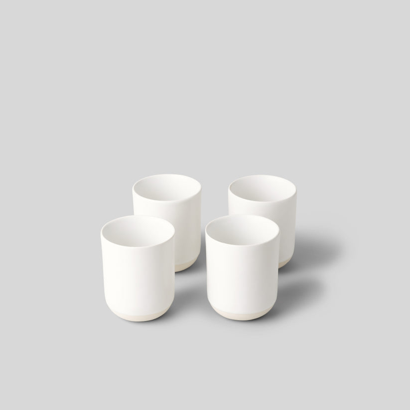 Fable The Cappuccino Cups 4pc - Cloud White