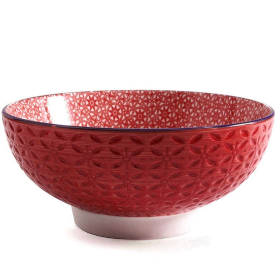 Aster Serve Bowl Red