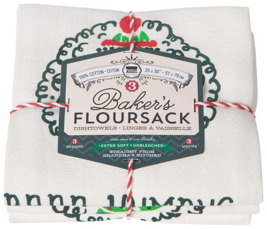 Floursack Dishtowel Set/3 - Baaa Humbug